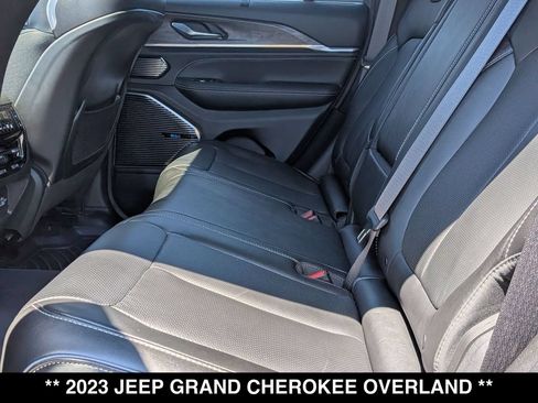 Used 2023 Jeep Grand Cherokee Overland w/ Luxury Tech Group IV AWD/4WD image 3