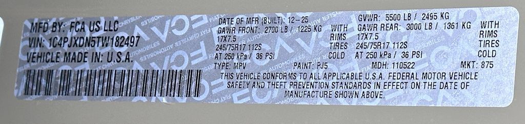 New 2026 Jeep Wrangler Unlimited Sport AWD/4WD image 41
