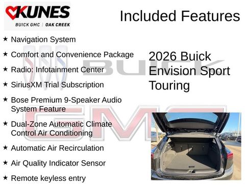 New 2026 Buick Envision Sport Touring AWD/4WD image 2