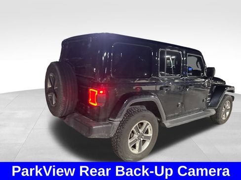 Used 2021 Jeep Wrangler Unlimited Sahara w/ Uconnect 4C Nav & Sound Group image 12