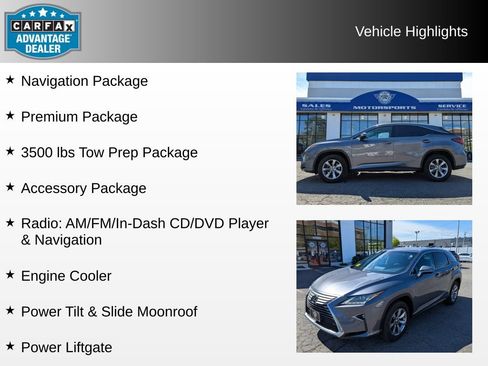 Used 2019 Lexus RX 350 AWD w/ Navigation Package image 4