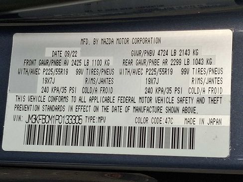 Certified 2023 MAZDA CX-5 Carbon Edition image 28