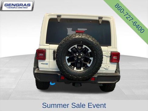 Certified 2025 Jeep Wrangler Unlimited Rubicon 4xe w/ Safety Group AWD/4WD image 7
