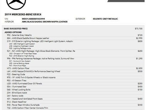 Used 2019 Mercedes-Benz E 53 AMG 4MATIC Coupe image 4
