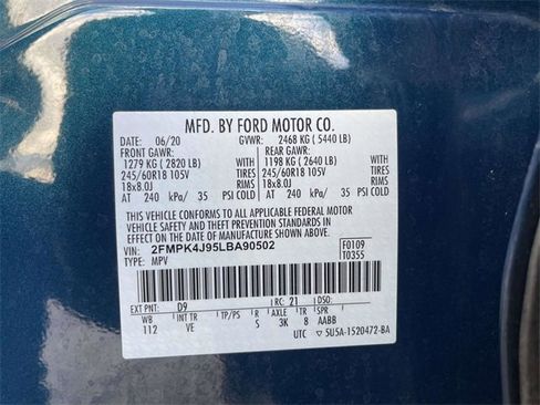 Used 2020 Ford Edge SEL w/ Convenience Package image 33