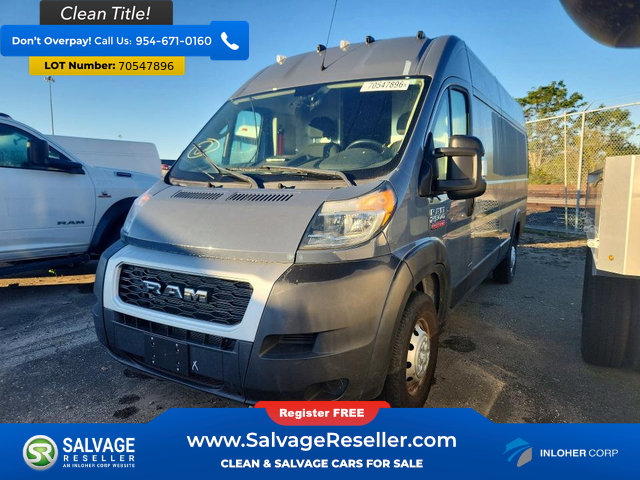 Used 2021 RAM ProMaster 3500 FWD image 1