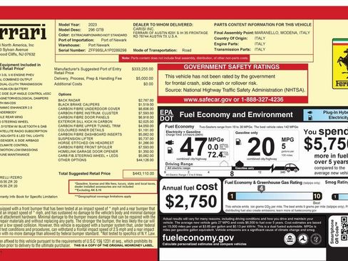 Certified 2023 Ferrari 296 GTB image 51