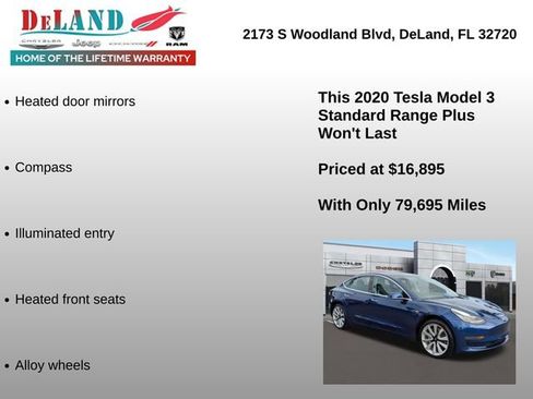 Used 2020 Tesla Model 3 Standard Range Plus image 12