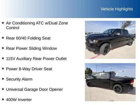 Used 2022 RAM 1500 Lone Star RWD image 9