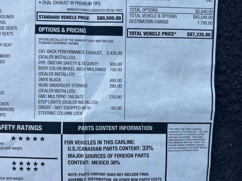 Used 2023 GMC Sierra 1500 Denali Ultimate image 3