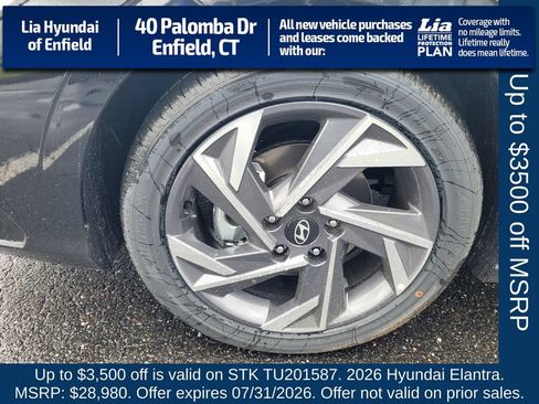 New 2026 Hyundai Elantra Limited FWD image 10
