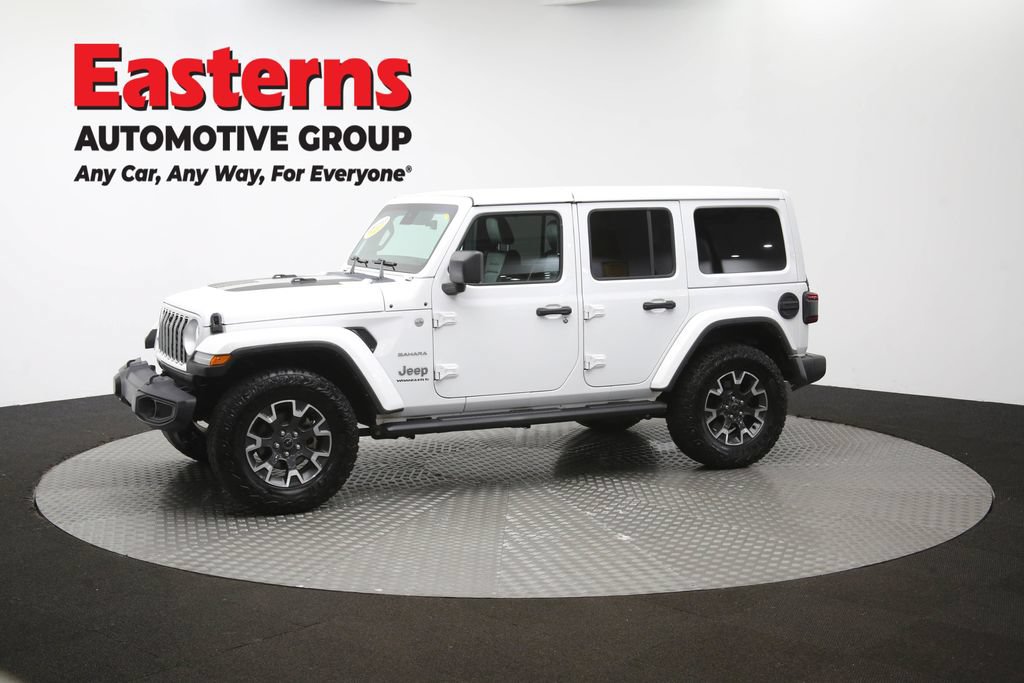 Used 2024 Jeep Wrangler Unlimited Sahara w/ Dual Top Group AWD/4WD image 58