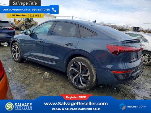 Used 2024 Audi Q8 e-tron Prestige w/ Prestige Package AWD/4WD image 3