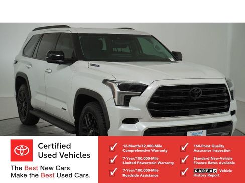 Certified 2024 Toyota Sequoia Limited w/ Nightshade Package AWD/4WD image 1