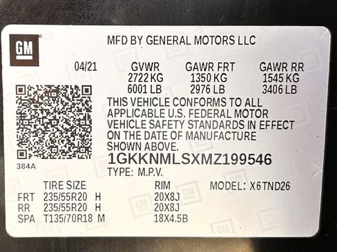 Used 2021 GMC Acadia SLT w/ Elevation Edition image 36