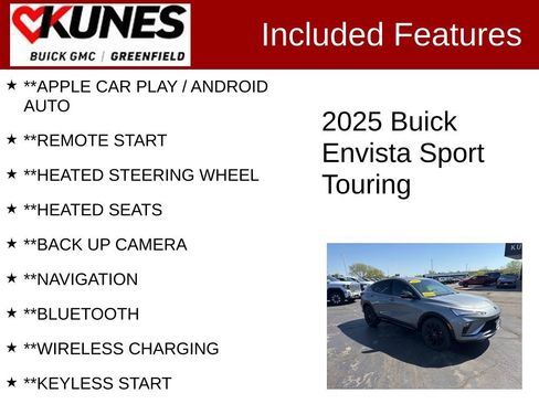 Used 2025 Buick Envista Sport Touring w/ Convenience I Package FWD image 2