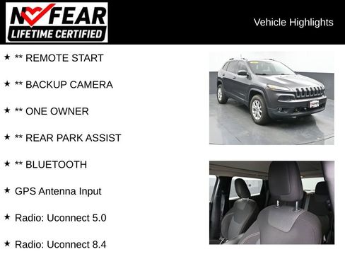 Used 2016 Jeep Cherokee Latitude w/ Comfort/Convenience Group AWD/4WD image 2