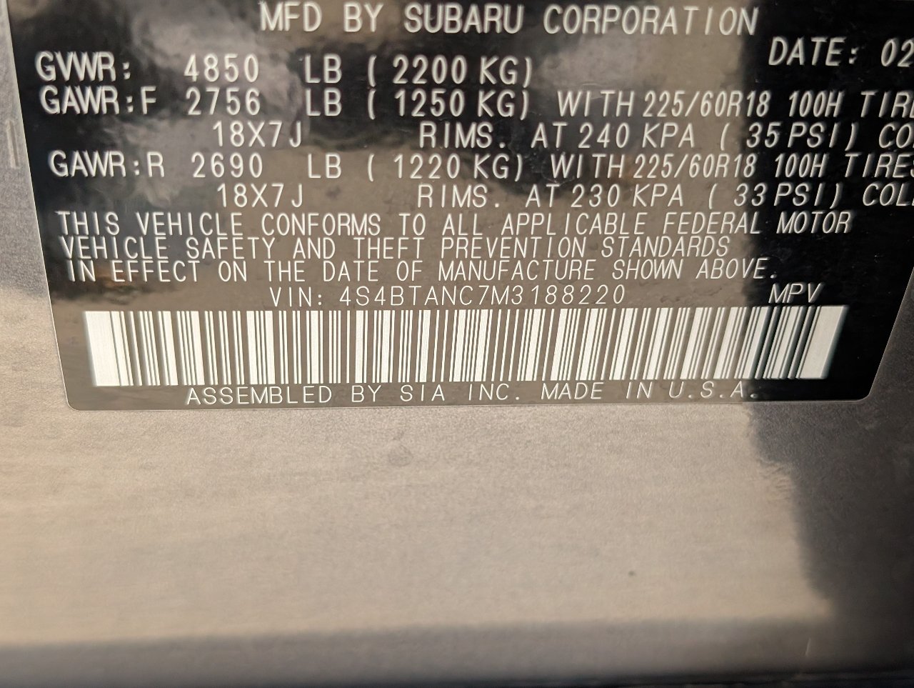 Used 2021 Subaru Outback Limited AWD/4WD image 22