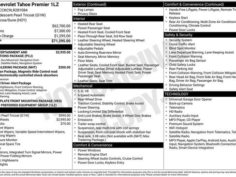Used 2020 Chevrolet Tahoe Premier RWD image 5