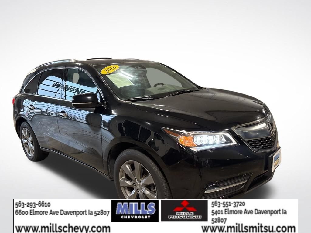 Used 2016 Acura MDX w/ Advance Package AWD/4WD image 3