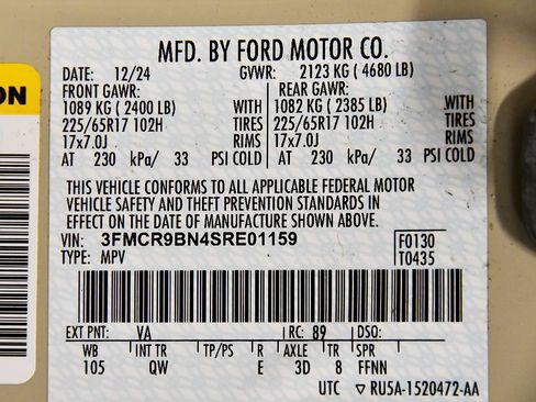 Used 2025 Ford Bronco Sport Big Bend w/ Convenience Package AWD/4WD image 14