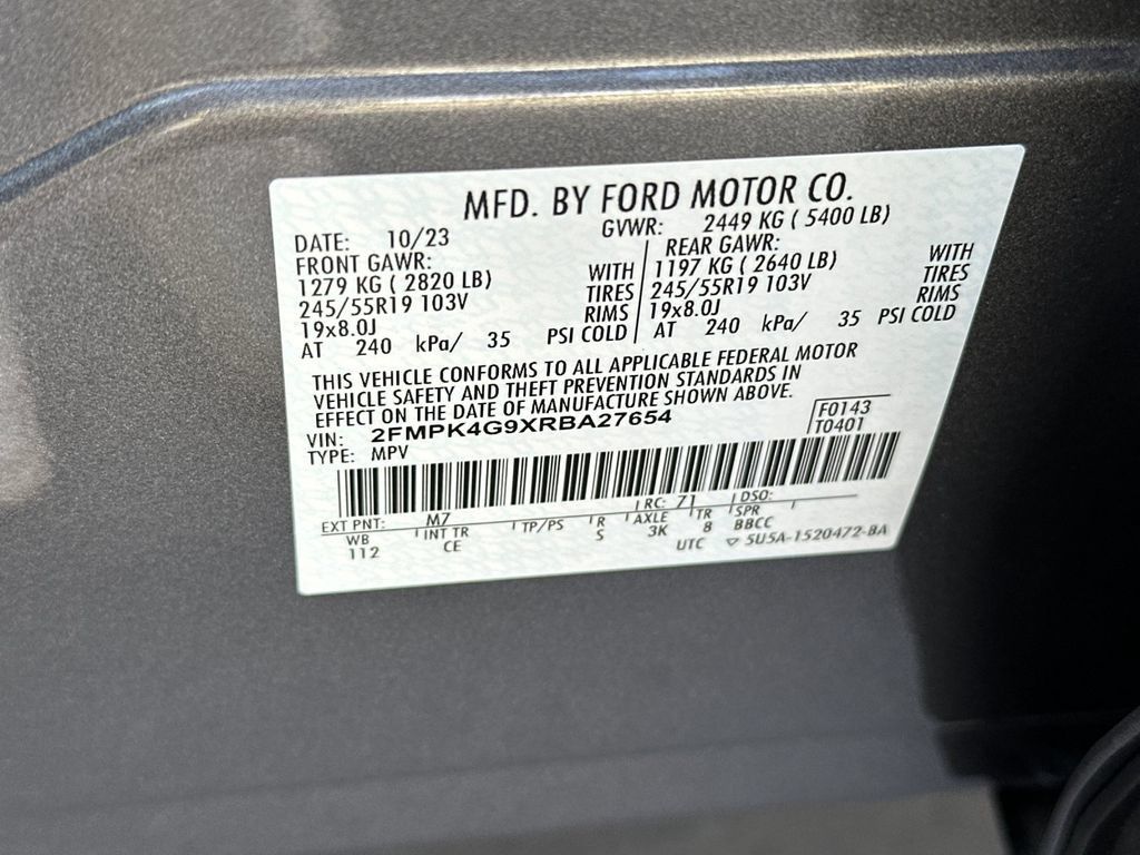 Used 2024 Ford Edge SE w/ Black Appearance Package AWD/4WD image 35