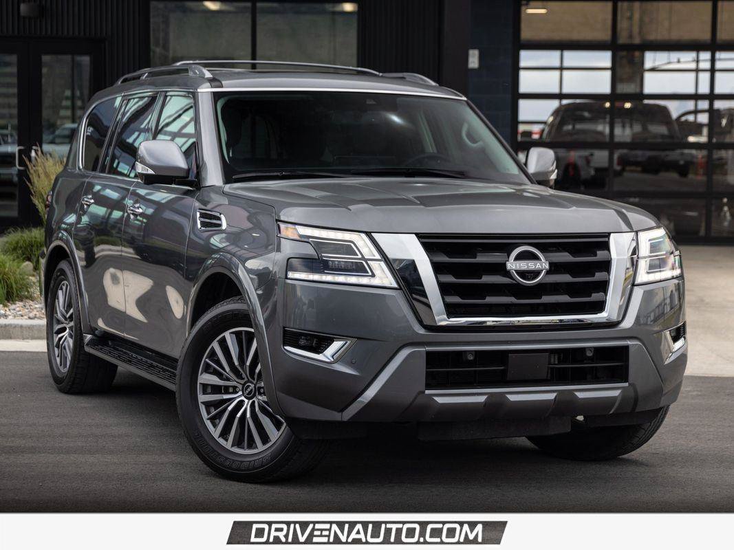 Used 2023 Nissan Armada SL w/ Captain's Chairs Package AWD/4WD image 1