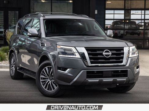 Used 2023 Nissan Armada SL w/ Captain's Chairs Package AWD/4WD image 1