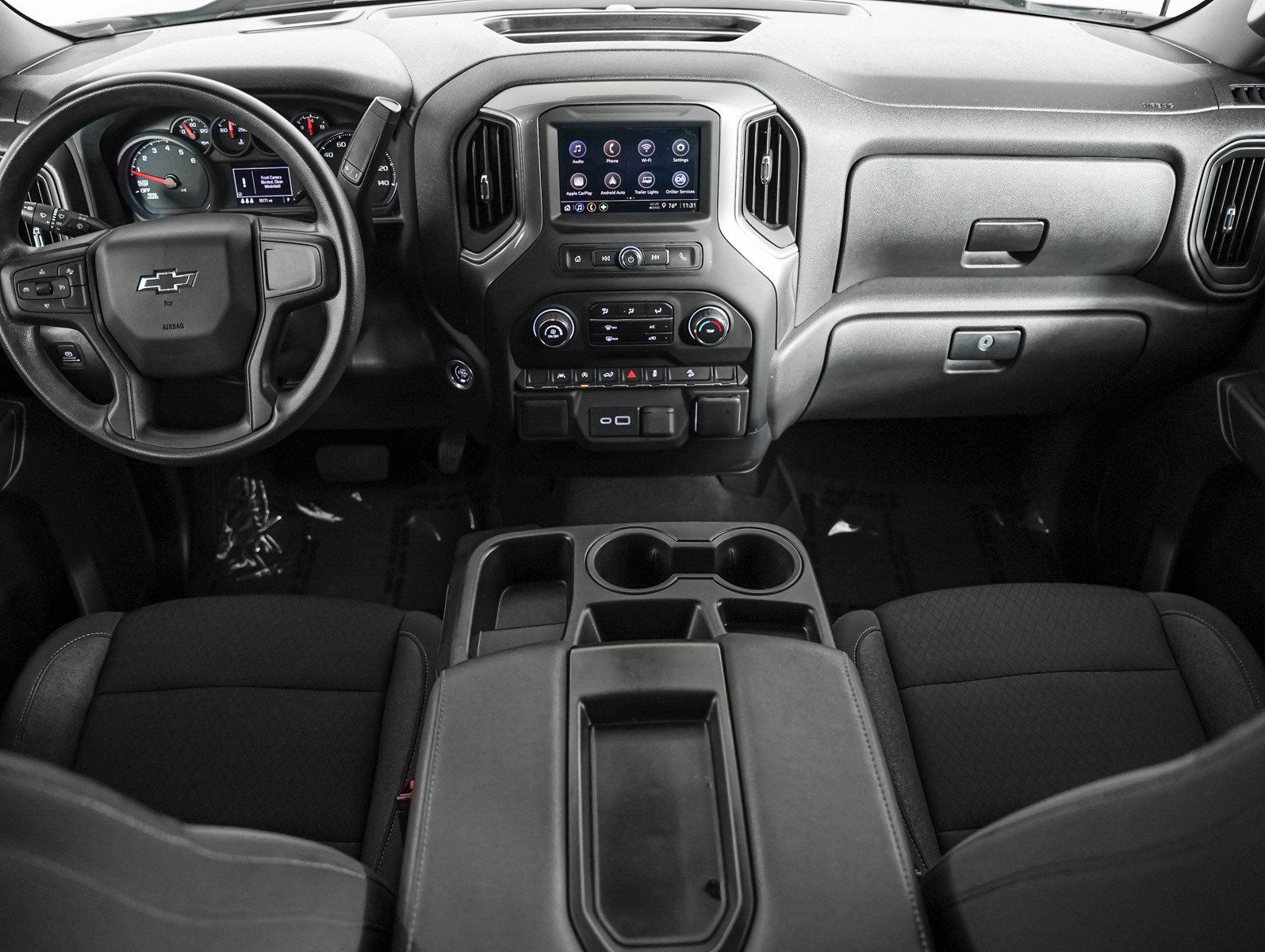 Used 2024 Chevrolet Silverado 1500 Custom Trail Boss w/ Turbomax Blackout Package AWD/4WD image 9