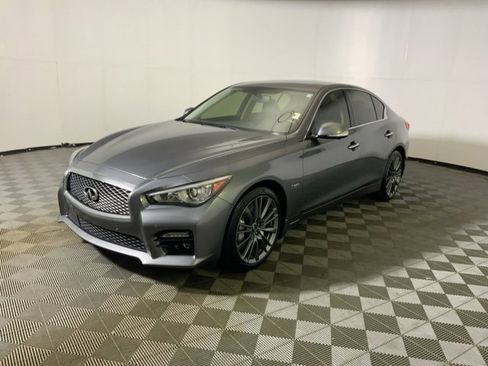 Used 2016 INFINITI Q50 Red Sport 400 image 4