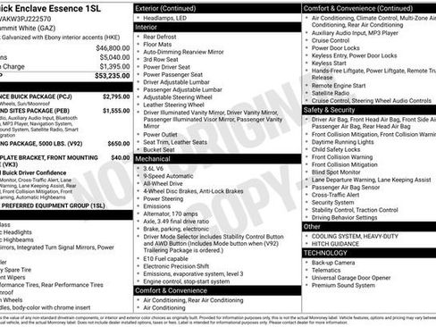 Certified 2023 Buick Enclave Essence w/ Experience Buick Package image 44