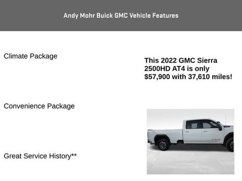 Used 2022 GMC Sierra 2500 AT4 image 8