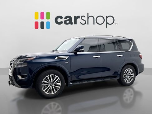 Used 2022 Nissan Armada SL w/ Captain's Chairs Package AWD/4WD image 1