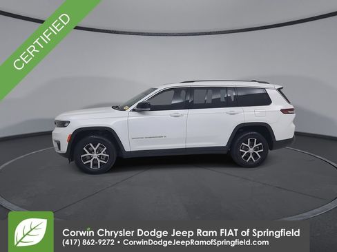 Certified 2023 Jeep Grand Cherokee L Limited w/ Luxury Tech Group II AWD/4WD image 8