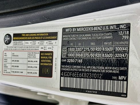 Used 2019 Mercedes-Benz GLS 450 4MATIC w/ Grand Edition Package image 35