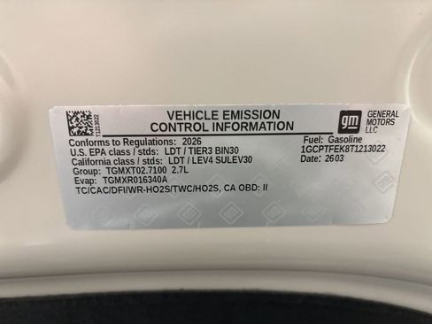 New 2026 Chevrolet Colorado ZR2 w/ Technology Package image 18