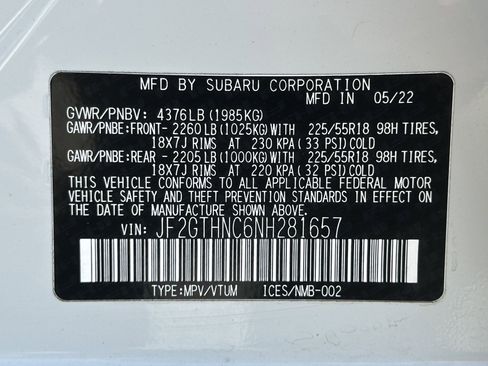 Used 2022 Subaru Crosstrek 2.5i Limited w/ Moonroof Package 2 image 23