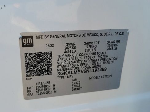 Used 2022 GMC Terrain SLE FWD image 32