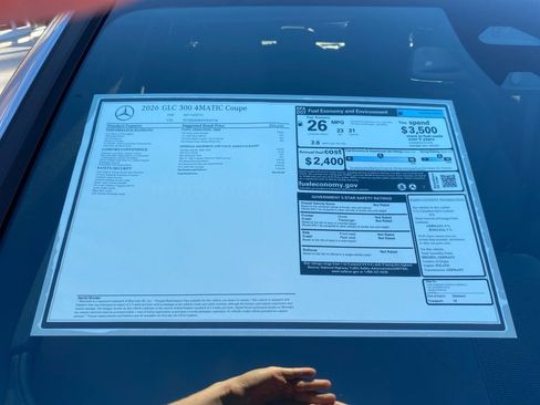 New 2026 Mercedes-Benz GLC 300 4MATIC Coupe image 33