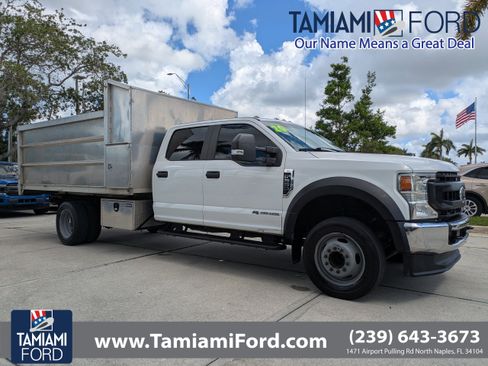 Used 2020 Ford F550 2WD Crew Cab Super Duty w/ Power Equipment Group image 1