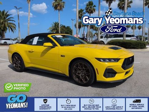 Certified 2024 Ford Mustang GT Premium w/ GT Performance Package RWD image 1