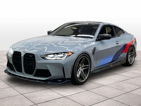 Used 2021 BMW M4 Competition w/ M Carbon Exterior Package RWD image 1