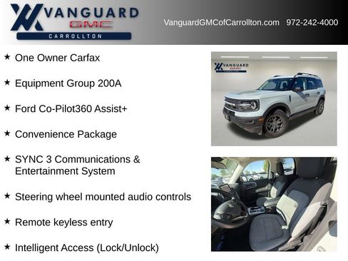 Used 2022 Ford Bronco Sport Big Bend w/ Convenience Package AWD/4WD image 6