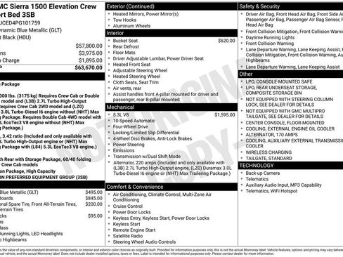 Used 2023 GMC Sierra 1500 Elevation image 6