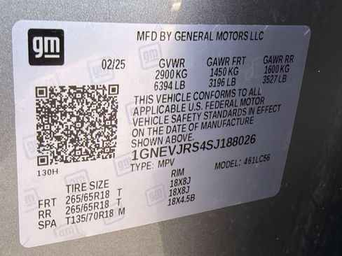 Used 2025 Chevrolet Traverse Z71 w/ Enhanced Driving Package AWD/4WD image 25
