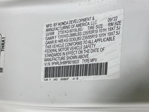 Used 2023 Honda Odyssey Touring image 33