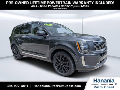 Used 2021 Kia Telluride SX w/ Towing Package FWD image 1