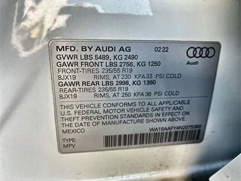 Used 2022 Audi Q5 2.0T Premium Plus w/ Premium Plus Package image 39