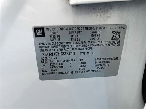 Certified 2012 Cadillac SRX Luxury image 33