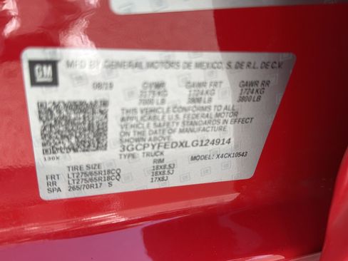 Used 2020 Chevrolet Silverado 1500 LT Trail Boss image 37